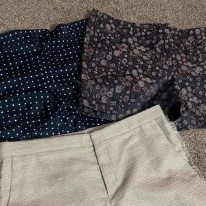 3 Pair Bundle Shorts (Loft and Banana Republic) NWOT